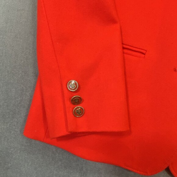 Vintage Pendleton Wool Blazer Jacket Womens SZ 8 Petite Single Breasted Buttons - Picture 8 of 15